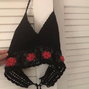 Crotchet top size small